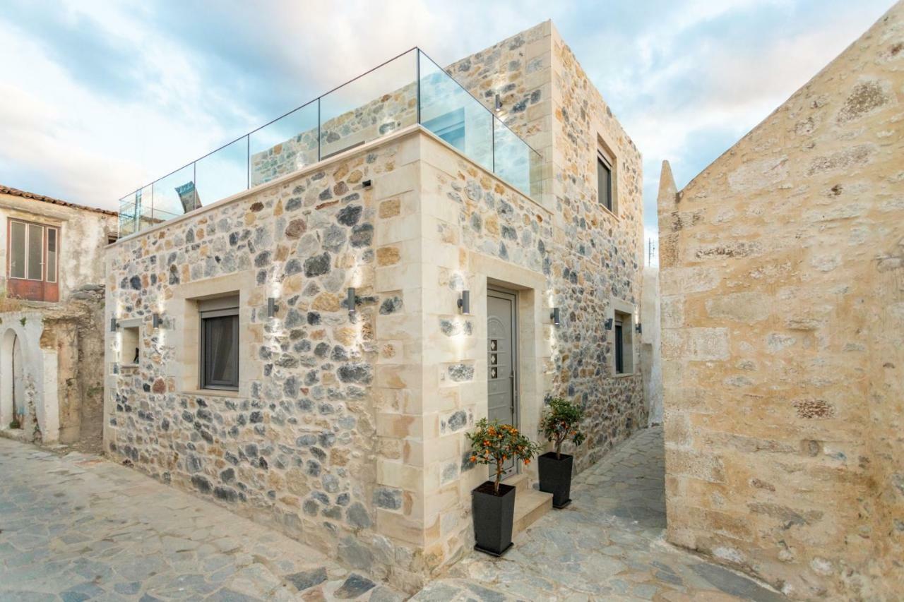 Marilena Natural Stone House, By Hellocrete Pigí Dış mekan fotoğraf