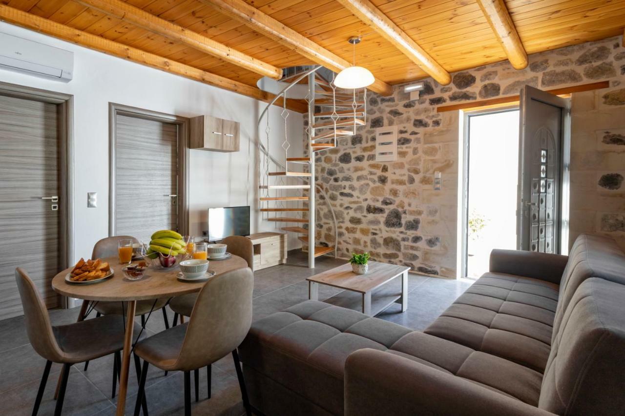 Marilena Natural Stone House, By Hellocrete Pigí Dış mekan fotoğraf