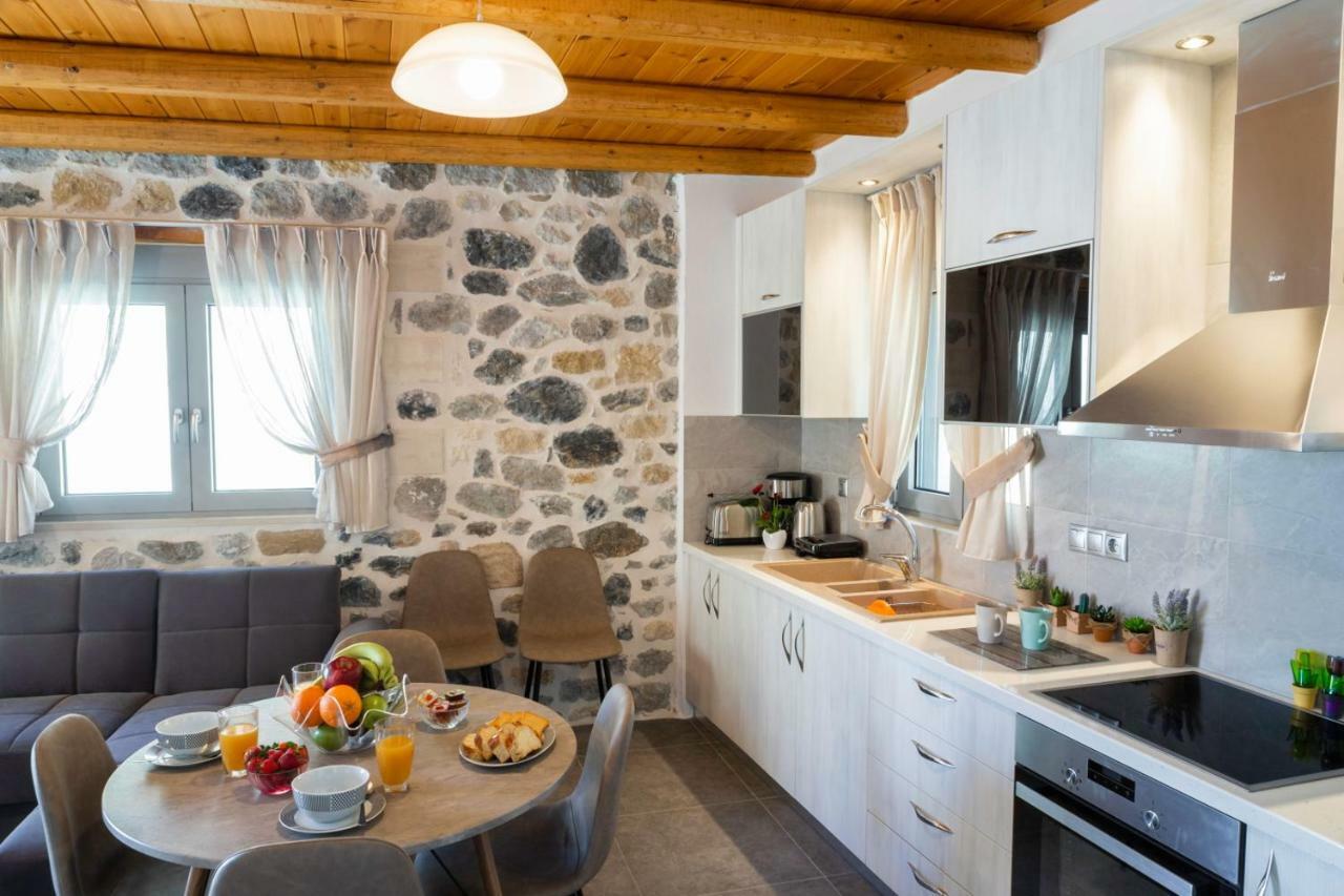 Marilena Natural Stone House, By Hellocrete Pigí Dış mekan fotoğraf