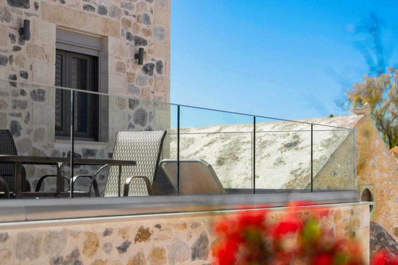 Marilena Natural Stone House, By Hellocrete Pigí Dış mekan fotoğraf